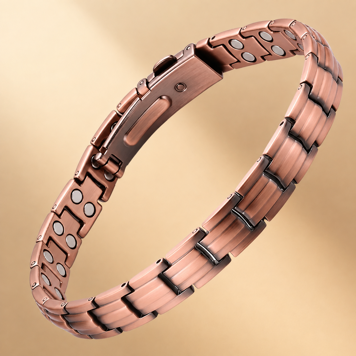 Ladies Copper Magnetic Bracelet
